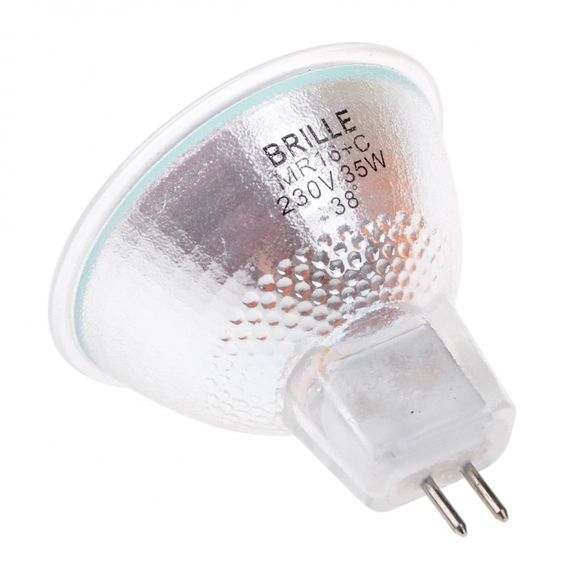 Лампа галогенная 35W GU5.3 WW MR16 (38) Br 220V | Зображення 1
