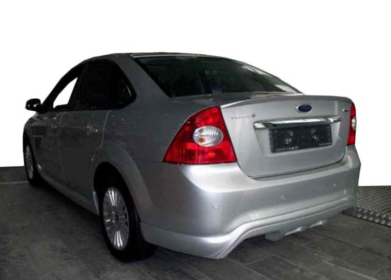 Накладка на задний бампер Sedan (под покраску) для Ford Focus II 2005-2008 гг.