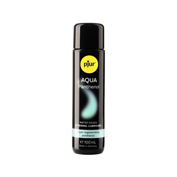 Лубрикант на водній основі pjur Aqua Panthenol 100 мл з пантенолом, догляд та зволоження