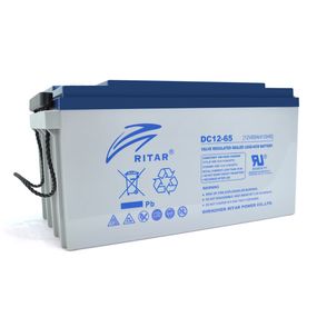 Аккумуляторная батарея AGM RITAR DC12-65, Gray Case