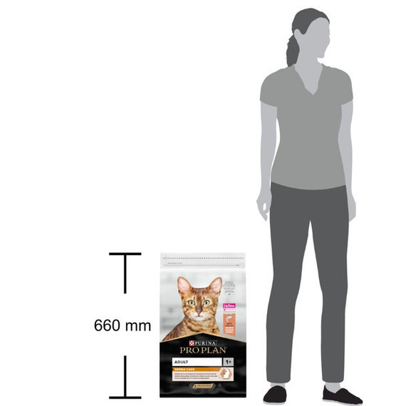 Сухий корм Purina Pro Plan  Adult 1+ Derma Care для дорослих котів з проблемами шкіри та шерсті з лососем 10 кг | Зображення 5