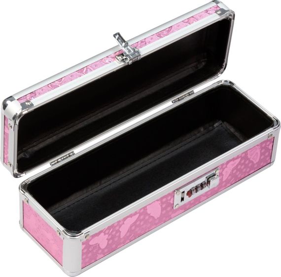 Кейс для зберігання секс-іграшок BMS Factory - The Toy Chest Lokable Vibrator Case Pink з кодовим за sexstyle | Зображення 2