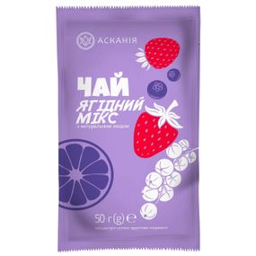 Чай натуральний розчинний концентрований смородина та Базилік ТМ Асканія 50 г, Рідкий чай