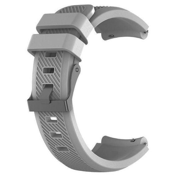 Силіконовий ремінець Primo для годинника Xiaomi Huami Amazfit SportWatch 2 / Amazfit Stratos - Grey | Зображення 1
