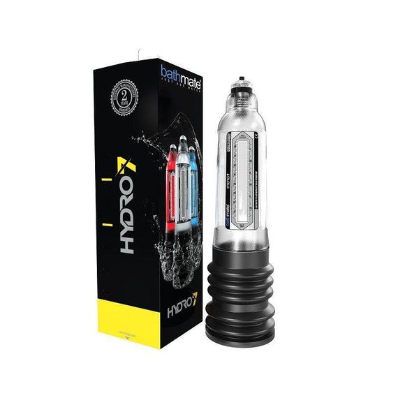Гідропомпа Bathmate Hydro 7 Clear, для члена довижной от 12,5 до 18см, діаметр до 5см Sex Aura | Зображення 5