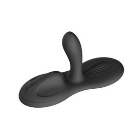 Sit-on-top смарт-вібратор Zalo – Flora Smart Vibrating Pad Obsidian Black, 9 моторів Sex Aura