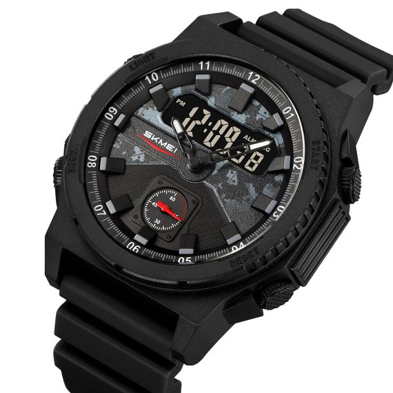 Спортивний чоловічий годинник Skmei 2355BK Black | Зображення 4