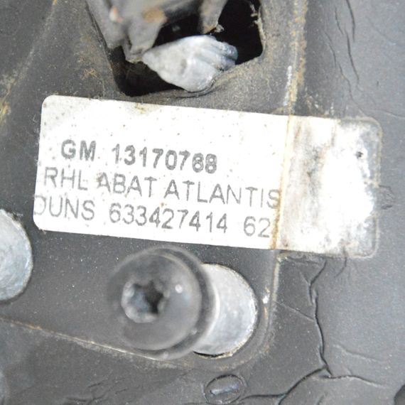 Дзеркало праве Opel Meriva A 2003-2010 електричне 8 pin Дзеркало праве Опель Меріва А 8 пінів 13170768 | Зображення 4