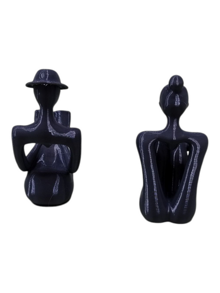 Декоративні фігурки дівчата з книгою чорний Мега Подарунок (214038) | Зображення 1