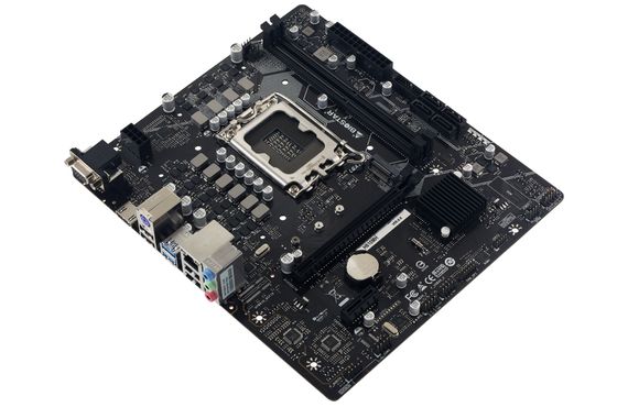 Материнська плата Biostar H610MH INTEL H610, Socket 1700, uATX, GbE LAN, 7-CH (H610MH) | Зображення 2