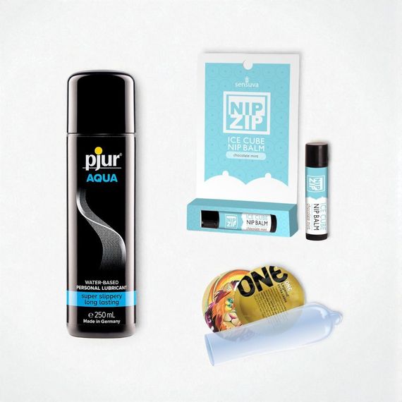 COMBO набір - (Sensuva + pjur + ONE)