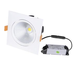 Светильник потолочный LED врезной  LED-41/20W COB CW DL