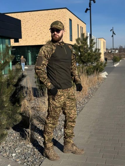 Тактичний комплект Хіжак Штани Кайман + Убакс CoolPass Military Мавка | Зображення 4