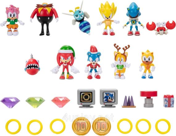 Адвент-календар Їжак Сонік Оригінал Sonic The Hedgehog Advent Calendar 2024 | Зображення 6