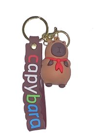 Брелок C 68188 CAPYBARA, Цена за 1шт (6900067681881) Красный