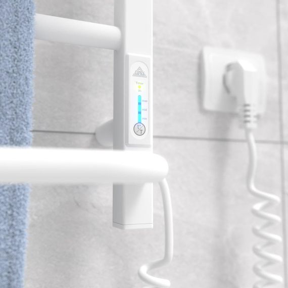 Електрична рушникосушарка Laris Зебра Комфорт ЧФ6 500 х 600 Е (підкл. справа) R3 | Зображення 4