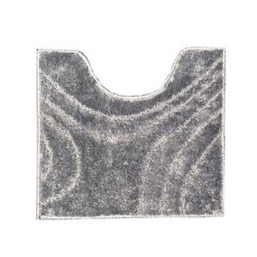 Набір килимків для ванної кімнати 2шт 57*100см+57*50см U-виріз Абстракція Joy сірий тафтинг Дариана