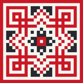 Картина за номерами "Український орнамент" 13040-AC 30х30 см