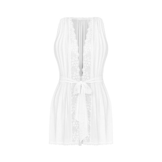 Напівпрозорий пеньюар Obsessive Heavenlly peignoir XL/2XL | Зображення 2