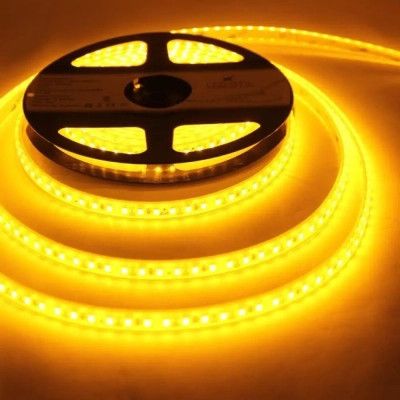 Светодиодная лента LED-STIL 9,6 Вт/м 2835 120 діодів IP68 12 Вольт 70 lm ЖОВТИЙ (DFN2835-120A-IP68-Y) - Топ | Зображення 2