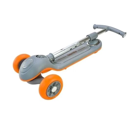 Дитячий триколісний самокат MUFAQI з сидінням та регульованою ручкою | Зображення 4