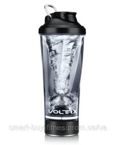 Шейкер спортивный электрический VOLTRX VortexBoost 600 мл Tritan Black (Vortex_Black)