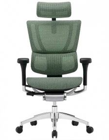 Кресло компьютерное MIRUS-IOO 2 (IOOE2-AB-HAM-5D-E-L) сетка Т-168-B6 GREEN