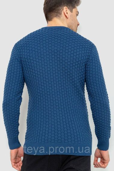 Светр чоловічий, колір джинс, розмір XL FA_008398 | Зображення 3