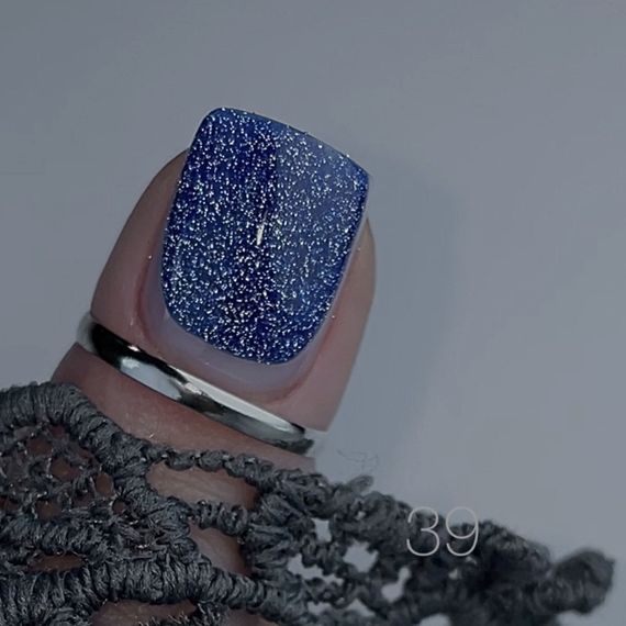 Світловідбиваючий гель-лак SAGA 39 Fiery 9мл