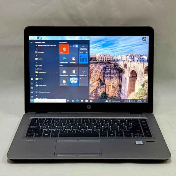 Ультрабук HP EliteBook 840 G3 / 14" (1920x1080) TN / Intel Core i5-6300U (2 (4) ядра по 2.4-3 GHz) / 8 GB DDR4 / 256 GB SSD / Intel HD Graphics 520 / WebCam / VGA / Win 10 Pro б/у | Зображення 2