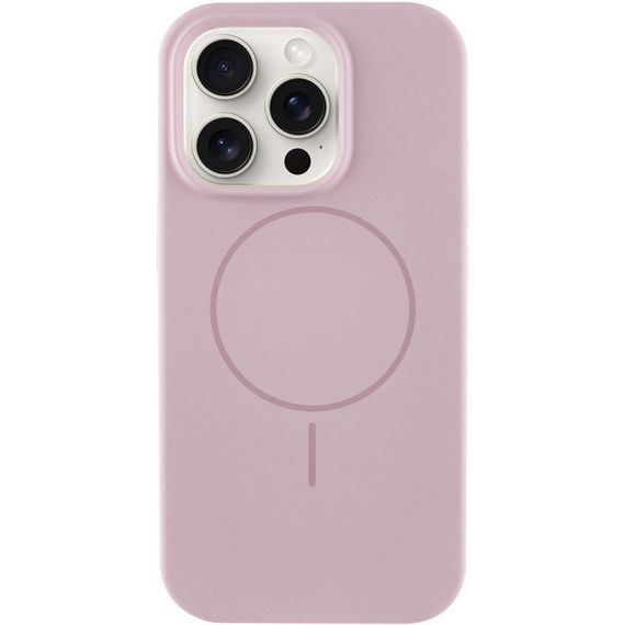 Чохол Silicone Case Full Protective (AA) NO LOGO with MagSafe для Apple iPhone 13 Pro (6.1") Рожевий / Pink Sand