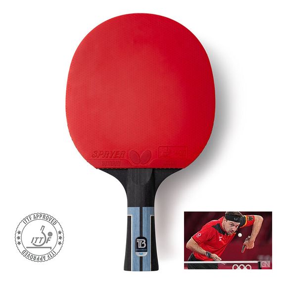 Ракетка для настільного тенісу Butterfly Timo Boll Progress, 180 г, просунутий, середній рівень