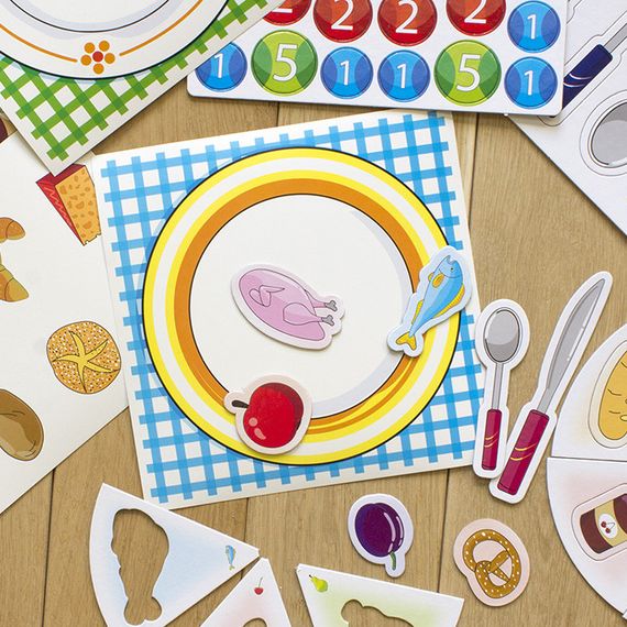 Навчальні пазли. Вивчаємо продукти харчування. Iq-club для малюків (р) 13152043 | Зображення 2