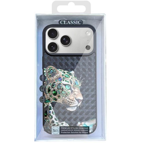 Чехол TPU+PC Crystal Hunt with MagSafe для Apple iPhone 17 Air (6.5") Black | Зображення 2