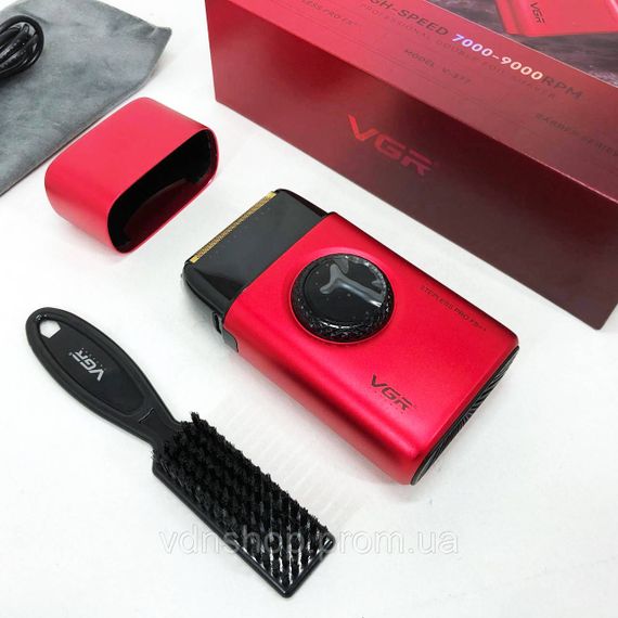 Професійна електробритва VGR, Чоловіча водонепроникна акумуляторна бритва, Бритви акумуляторні YH-52 | Зображення 9