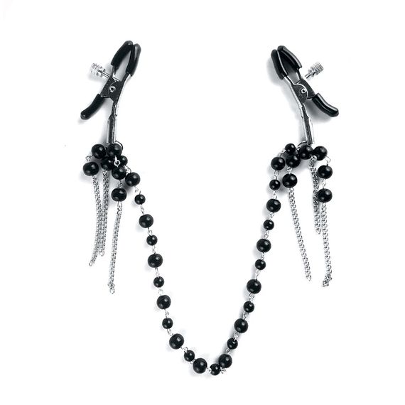 Затискач для сосків Art of Sex - Nipple clamps Afina Black | Зображення 1