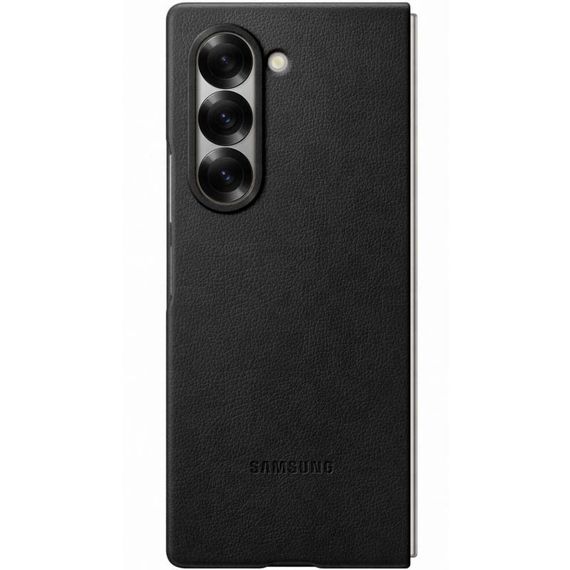 Кожаный чехол Leather Case (AAA) для Samsung Galaxy Z Fold6 | Зображення 4
