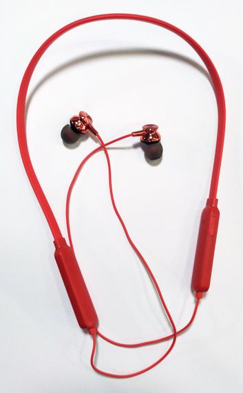 Наушники SPORT Bluetooth КРАСНЫЕ (без упаковки) RT01