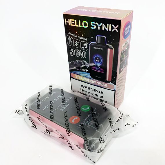 Hello Synix 30000. Клубника (Strawberry Swag) | Зображення 1