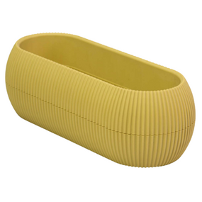 Вазон Mergan Saksi balkon 0,55л жовтий ELIF