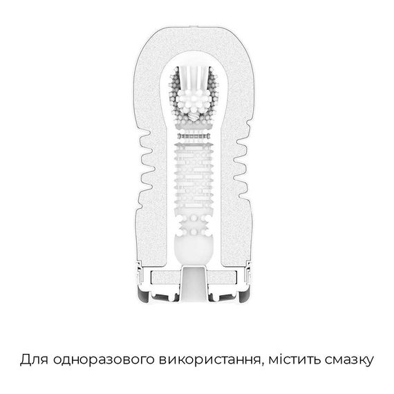 Мастурбатор Tenga Rolling Head Cup (Класичний): Інтенсивна стимуляція головки пеніса рухомими елементами | Зображення 7