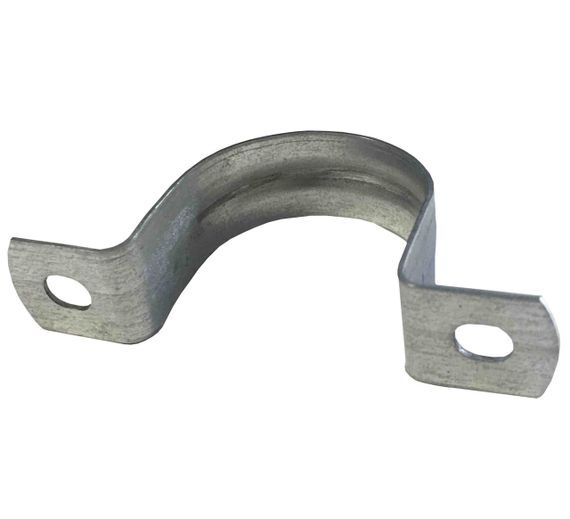 Скоба оцинкована дволапкова СОД-8 d7-8мм 14/0.8мм 50шт/пак Ny95505660 | Зображення 1