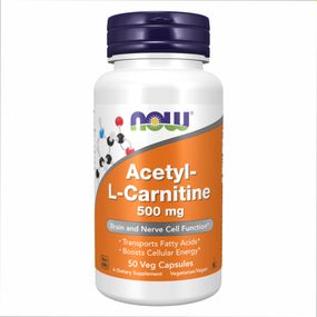 Acetyl L-Carnitine 500mg - 50 vcaps