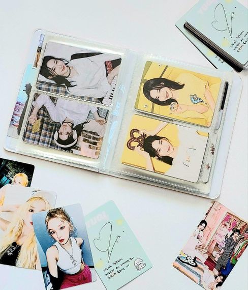 Биндер (альбом) для lomo карт K-pop на 64 ячеек | Зображення 1