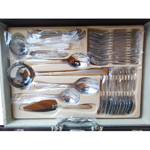 Набір столових приборів Maestro MR-1515-72, 72 предмети, у валізі, для 12 персон | Зображення 6