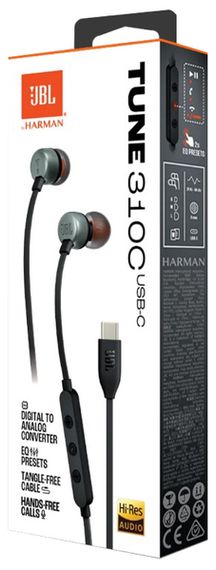 Гарнітура JBL TUNE 310C USB-C Black (JBLT310CBLK) | Зображення 6
