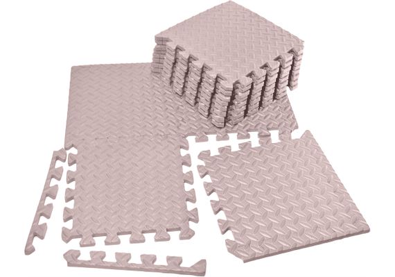 Татамі мат EasyFit 8 шт (30х30 см) ластівчин хвіст бежевий (EF-1950-30-BGE)