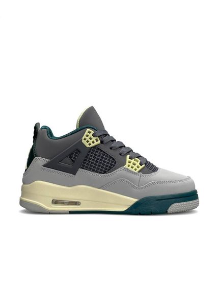 Жіночі кросівки Air Jordan 4 x Off-White Grey Green Beige , В'єтнам , весна / літо / осінь 37 | Зображення 2