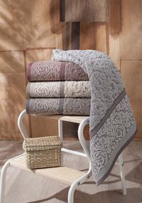 Набор полотенец 70х140 см Pupilla Collection Dallas, банные 4 шт.