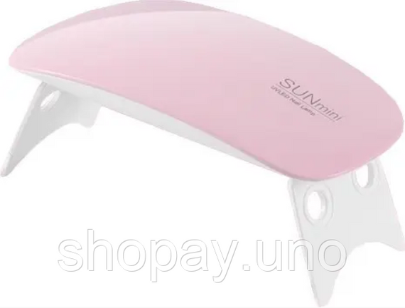 Лампа для маникюра SUN Mini UV/LED для полимеризации геля и сушки гель-лака, 6W | Зображення 1
